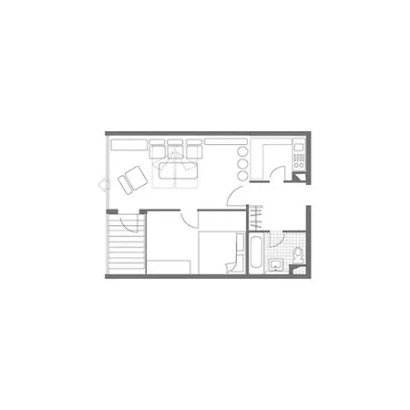 Ferienwohnpark Zwei-zimmer-apartment 51 08 아파트 *